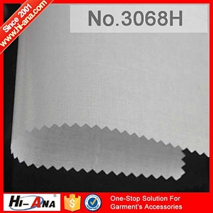 hi-ana fabric3 Rapid and efficient cooperation Hot sale interlining fusing