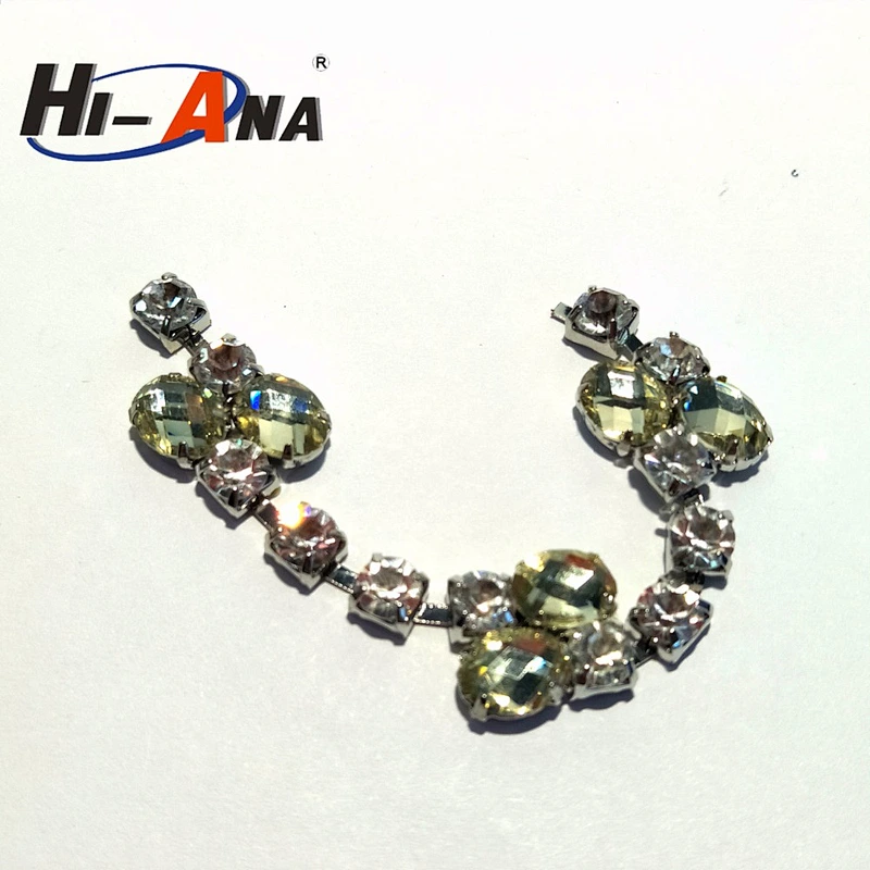 hi-ana rhinestone3 OEM Custom made top quality High quality rhinestone tape