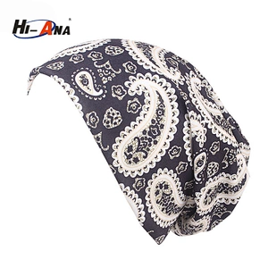 wholesale 2018 New trade two-tone braided head cap India turban hat for women