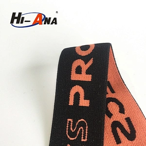 hi-ana ribbon1 15 years factory experience Fancy elastic rubber tape for swimwear