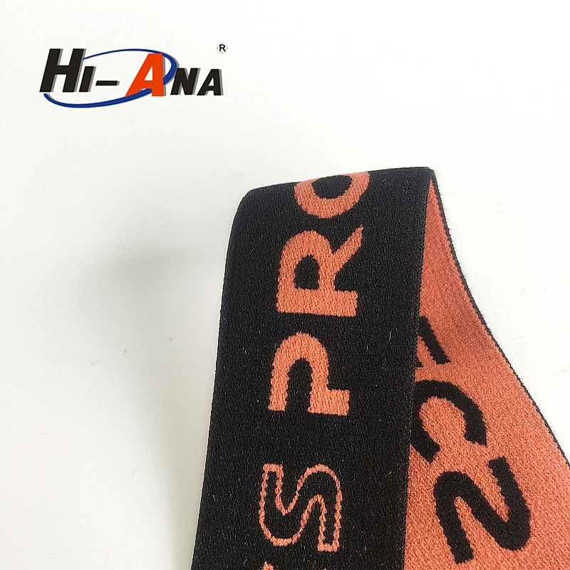 hi-ana ribbon1 15 years factory experience Fancy elastic rubber tape for swimwear