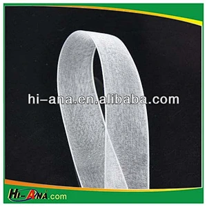 Fancy Organza Silk Ribbon with Thin Edge 3/4'