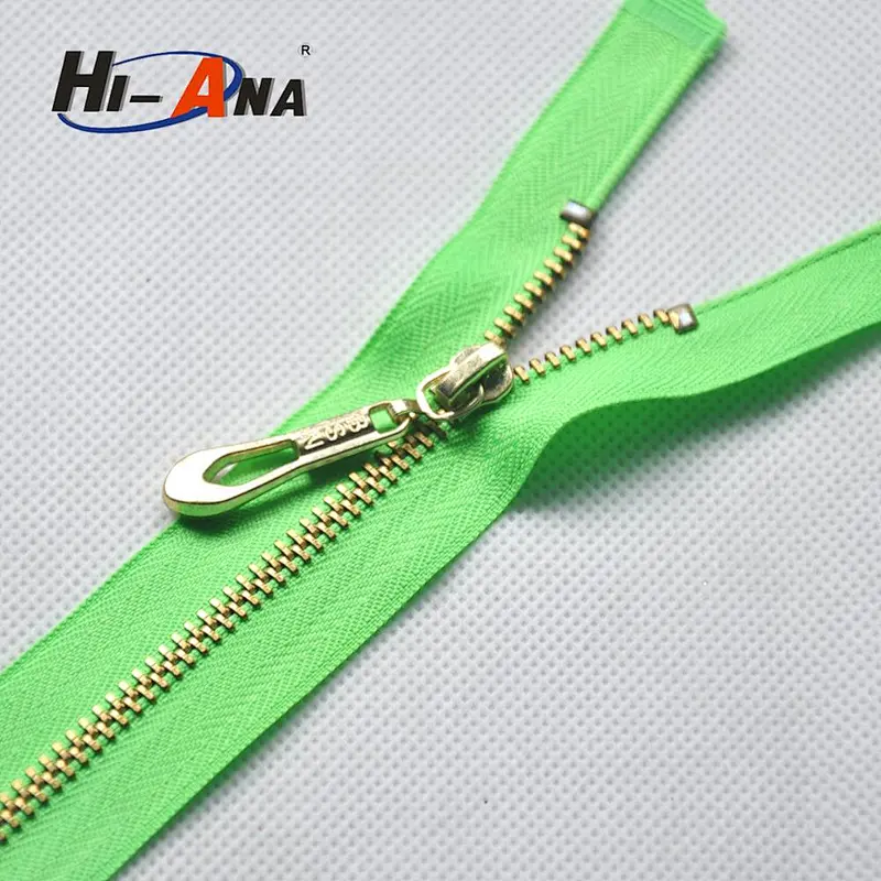hi-ana zipper3 Many self-owned brands Best quality metal zipper gold teeth