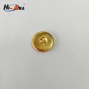gold button for clothing