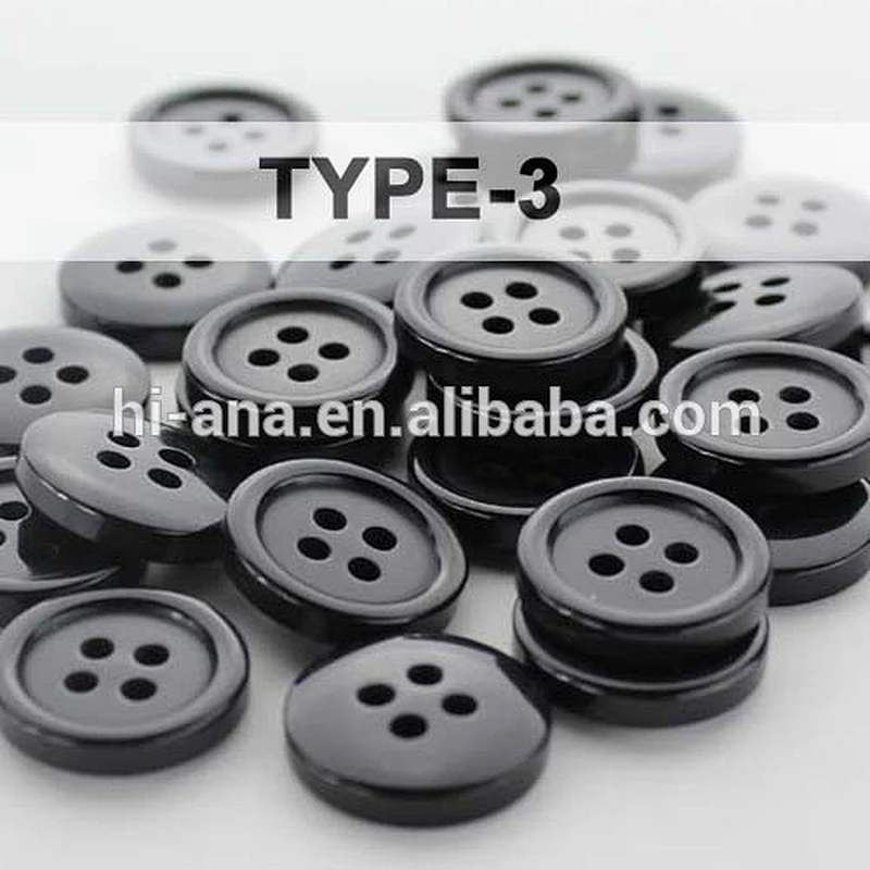 Wholesale Fancy Pearl 18L Resin Shirt Button For Shirts