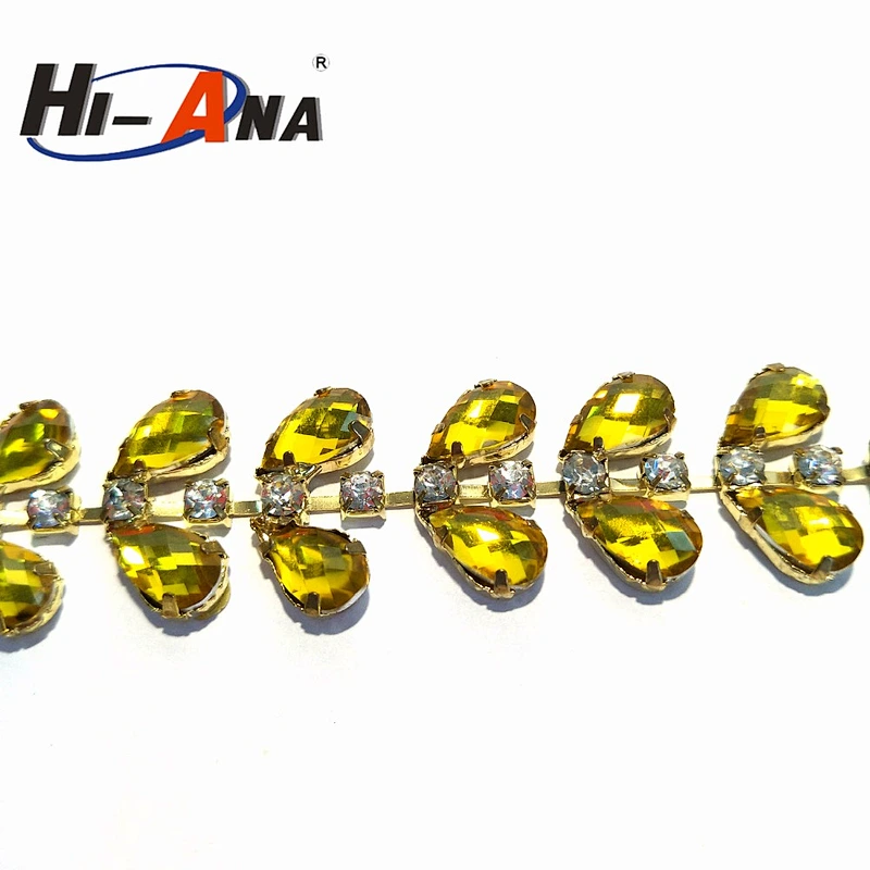 Your one-stop supplier hot selling fancy rhinestone chain trimming