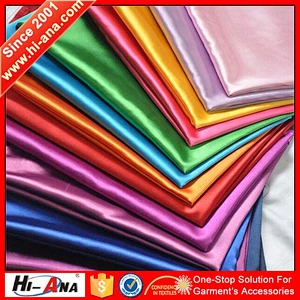 ISO 9001 Factory Custom fancy cheap polyester satin fabric,cloting fabric textile,garment fabric suppliers