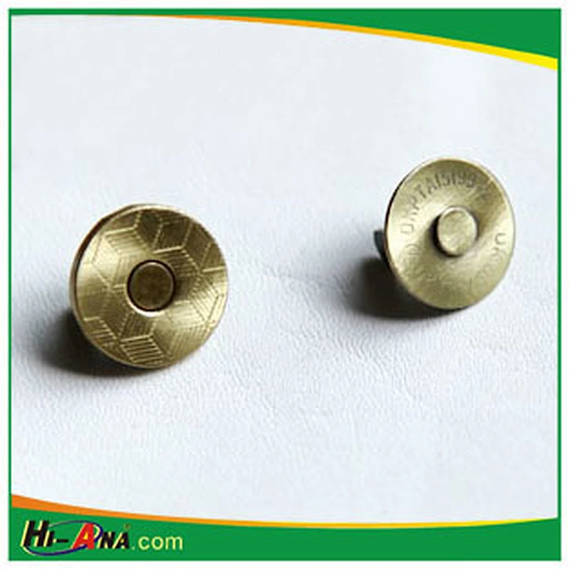 bag magnetic button