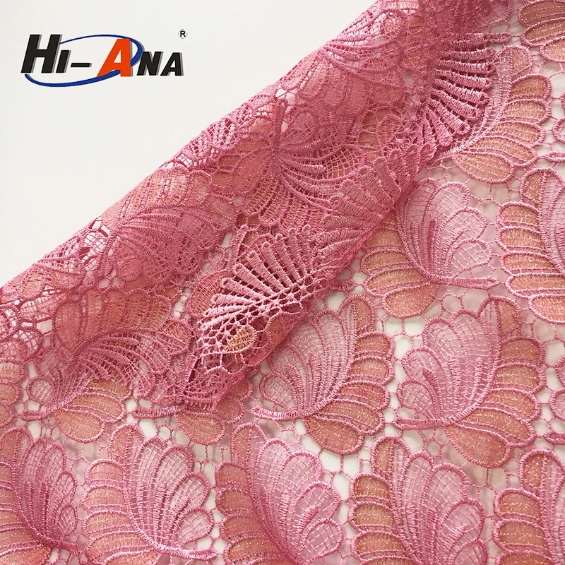hi-ana fabric3 Cooperate with brand companies new design fabric for party dress