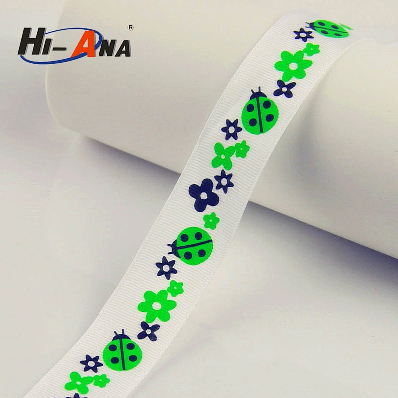 hi-ana ribbon 190 Customized best selling daisy flower printed ribbon