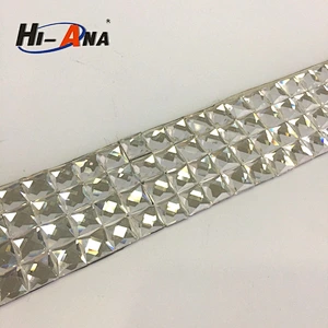 hi-ana rhinestone2 Over 95% accessories exported Top quality beaded lace trim
