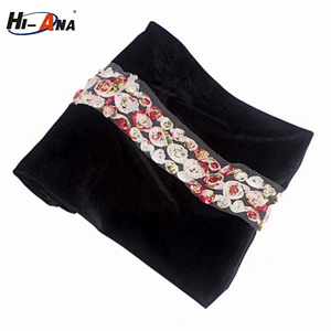 New Design Long Velvet Head Wrap Women Nigerian Turban Hijab Headscarf