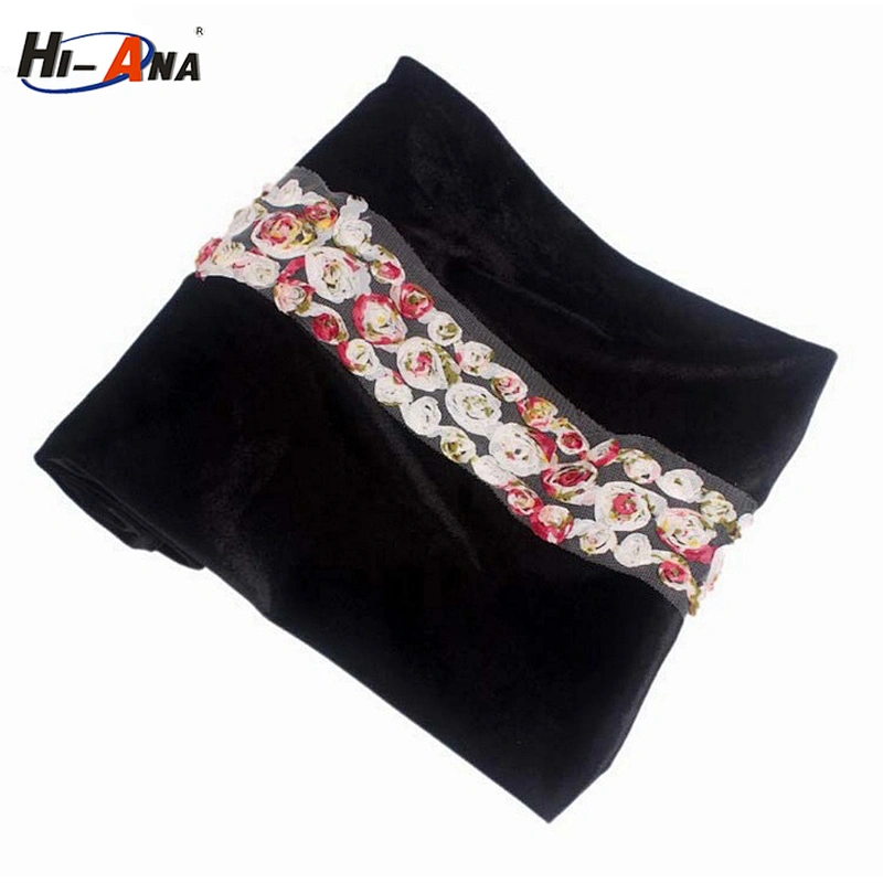 New Design Long Velvet Head Wrap Women Nigerian Turban Hijab Headscarf
