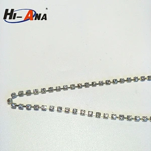 hi-ana rhinestone2 Over 15 Years experience various colors roll rhinestone cup chain