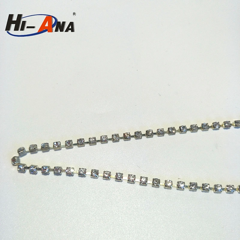 hi-ana rhinestone2 Over 15 Years experience various colors roll rhinestone cup chain