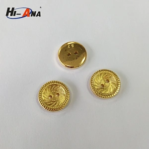gold plastic ABS buttons sewing