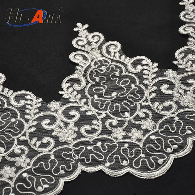 Over 95% accessories exported Beautiful lace sequin embroidery fabric