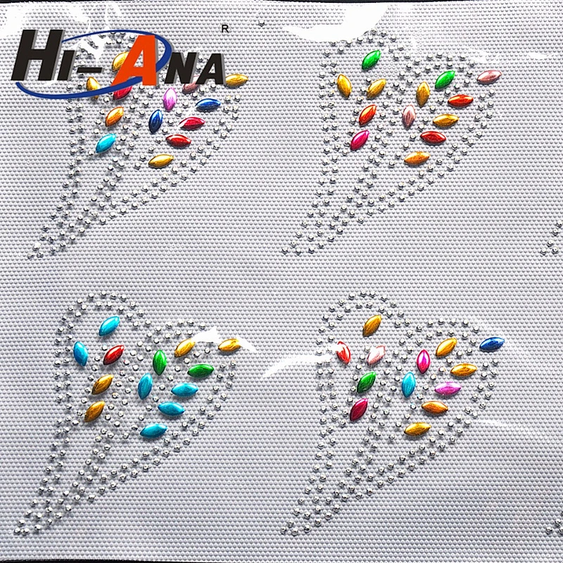 Over 95% of clients place repeat orders Color brilliancy wholesale iron on rhinestone transfers