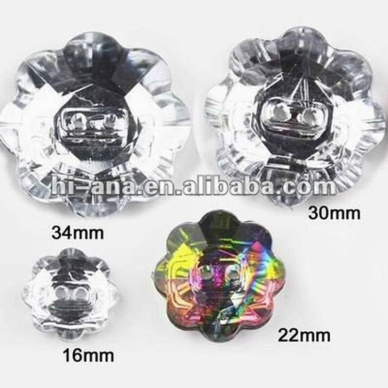 Acrylic Stone Beads garment's button