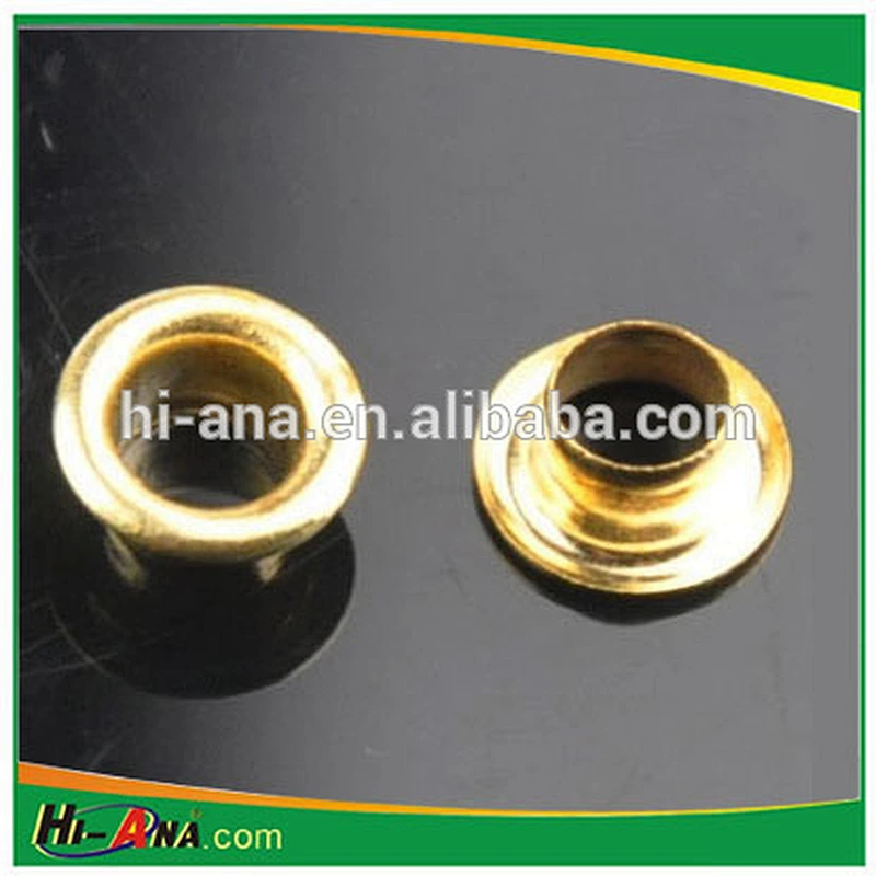 brass eyelets