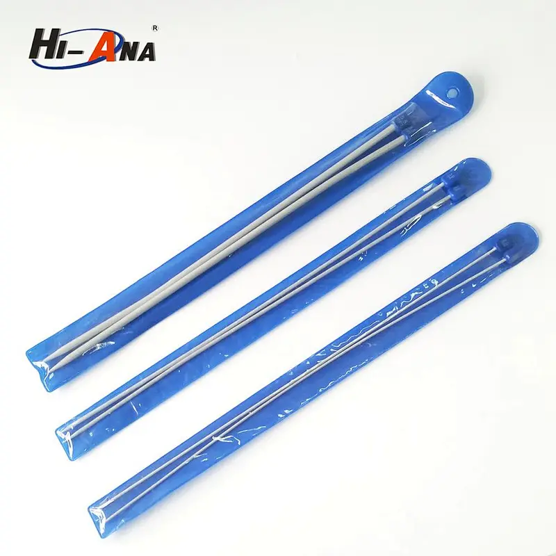 25cm aluminum knitting needles