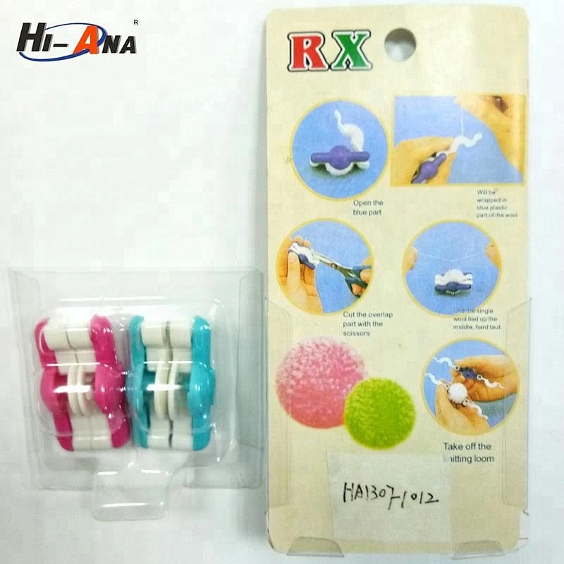 High quality mini ball pompom maker knitting loom