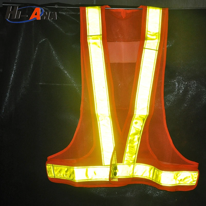 hi-ana reflective1 Familiar in OEM and ODM EN471/ANSI mesh chaleco reflectante