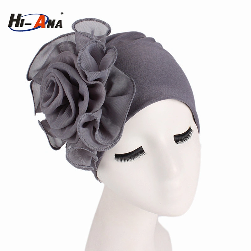wholesale 2018 New trade two-tone braided head cap India turban hat for women