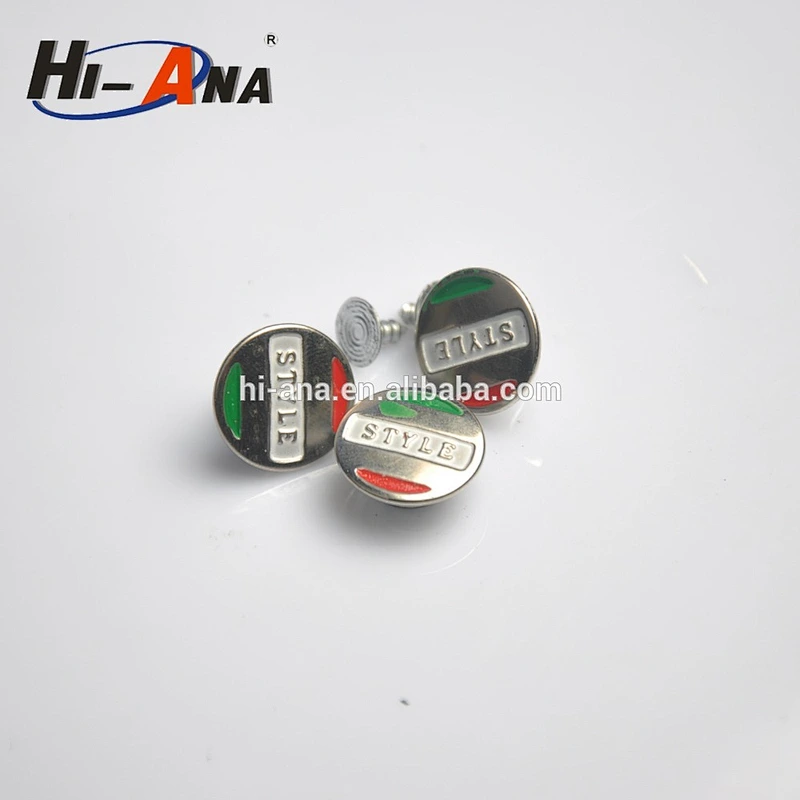 machinery of buttons for jeans