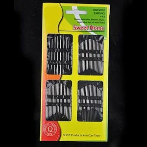 70 count per card hand sewing needles kit China supplier