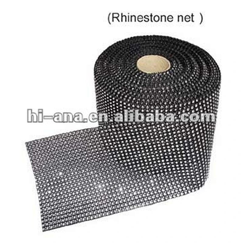 fashion 24 line Rhinestone Trimming lace