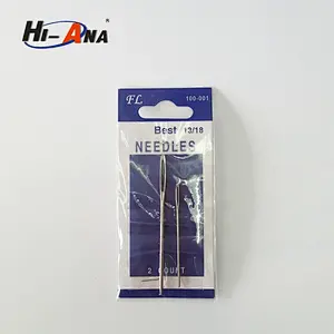 2 count per card hand sewing needles kit China supplier