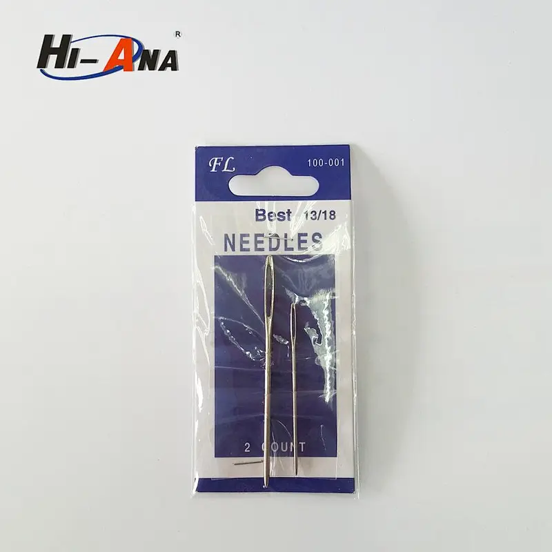 2 count per card hand sewing needles kit China supplier