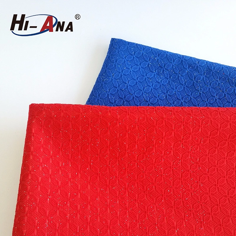 Hi-ana fabric beste sell multi color knitted Composite Polyester fabric