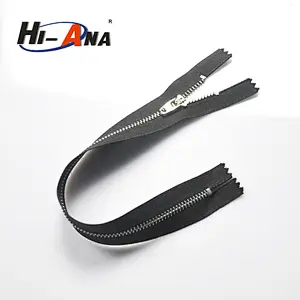 Semi-Auto Lock Zipper for Jeans