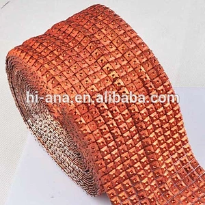 plastic rhinestone trimming