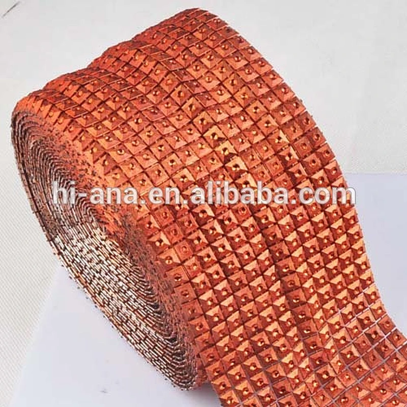 plastic rhinestone trimming