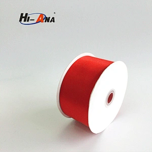 Rapid and efficient cooperation Top quality double sided satin ribbon