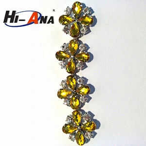 Cheap price china team Colorful fashion rhinestone ribbon
