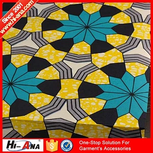 hi-ana fabric1 15 years factory experience Decorative holland wax fabric
