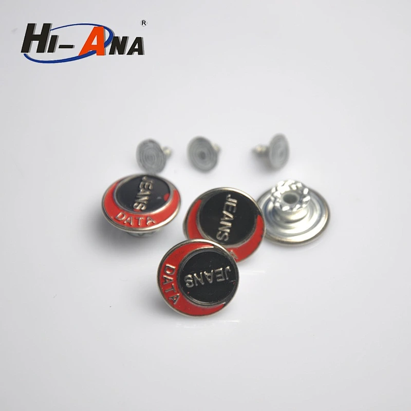 Fancy jeans button face with pritting China supplier