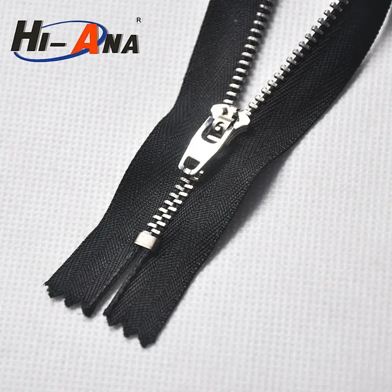 hi-ana zipper1 Direct factory prices Good supplying metal zipper for jeans