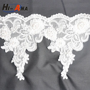 5.5 million units monthly from a 15year upplier Hot sale lace embroidery fabric