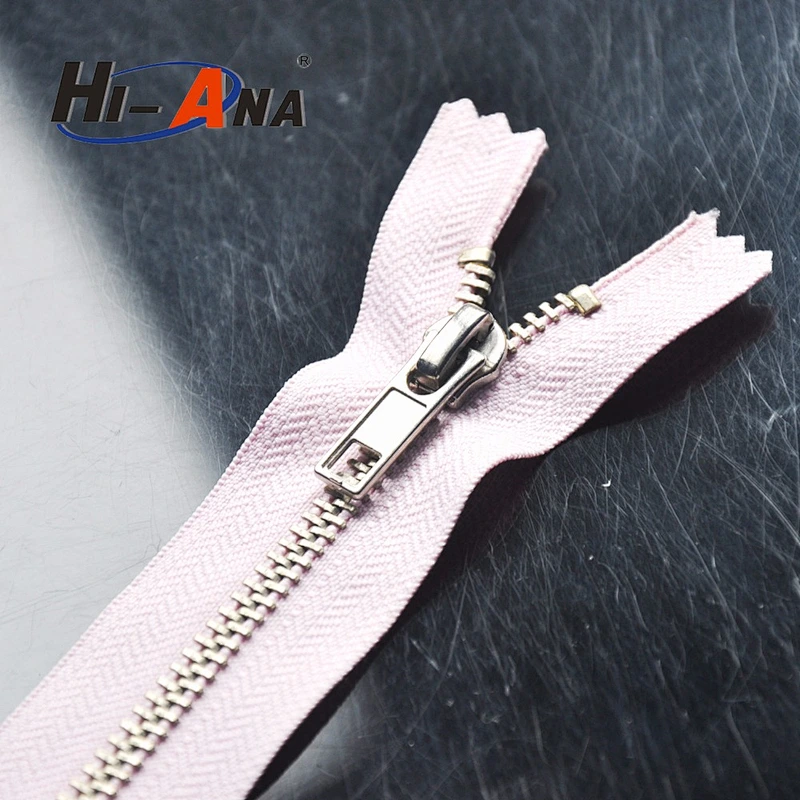 hi-ana zipper1Advanced equipment Cheaper rose gold metal zipper