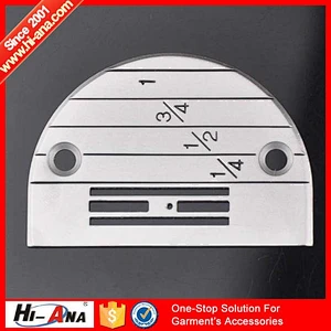 hi-ana part1 20 QC staffs ensure the quality Good Price sewing machine needle plate