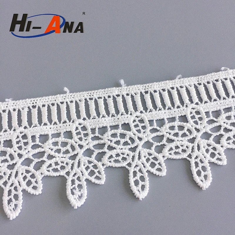 15 years factory experience Wholesale no minimum colored guipure lace trim