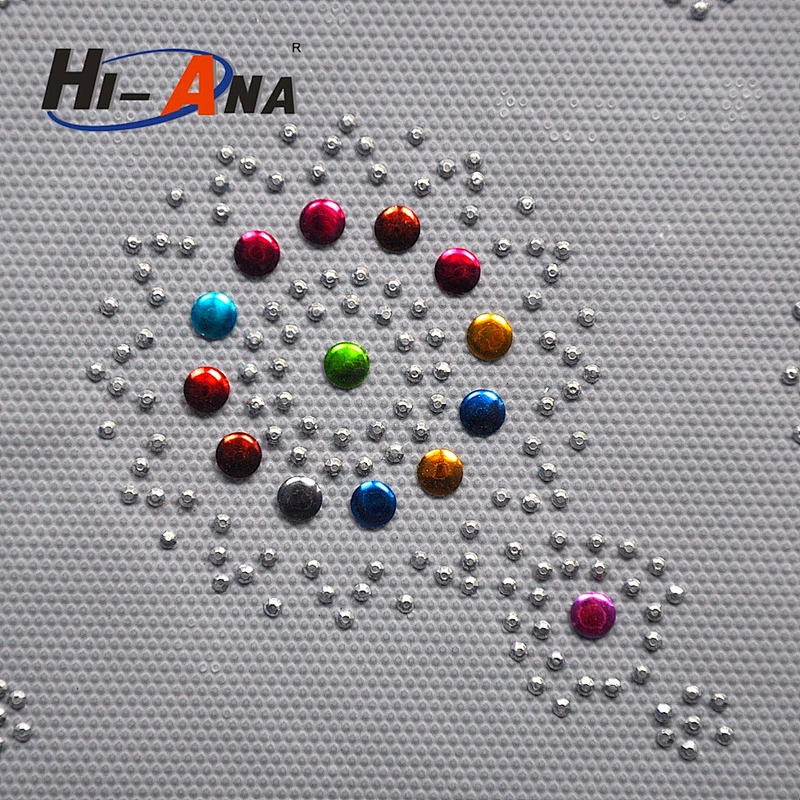 hi-ana rhinestone1 Cooperate with brand companies best selling rhinestone hotfix skull