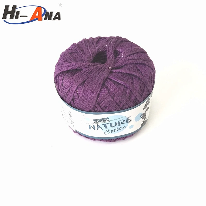 hi-ana yarn3 Rapid and efficient cooperation Cheaper 100 cotton knitting yarn