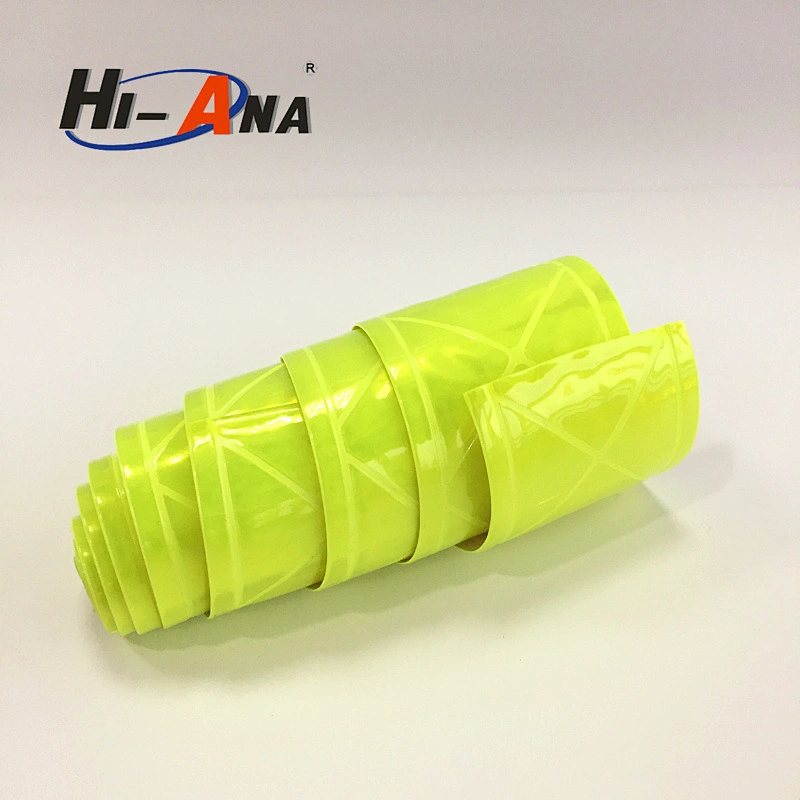 hi-ana reflective3 Over 15 Years experience sew on PVC reflective tape for clothing