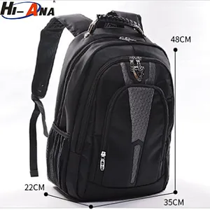 Nylon with polyester fashion school bag hiking laptop backpack business bag
